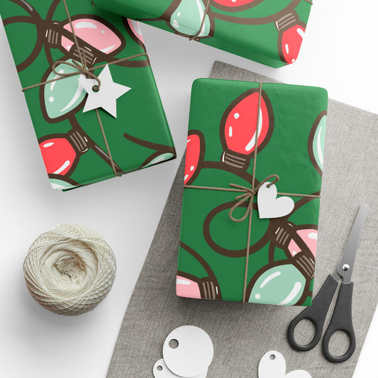 Christmas String Lights Wrapping